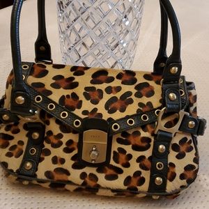 Rafer animal print handbag